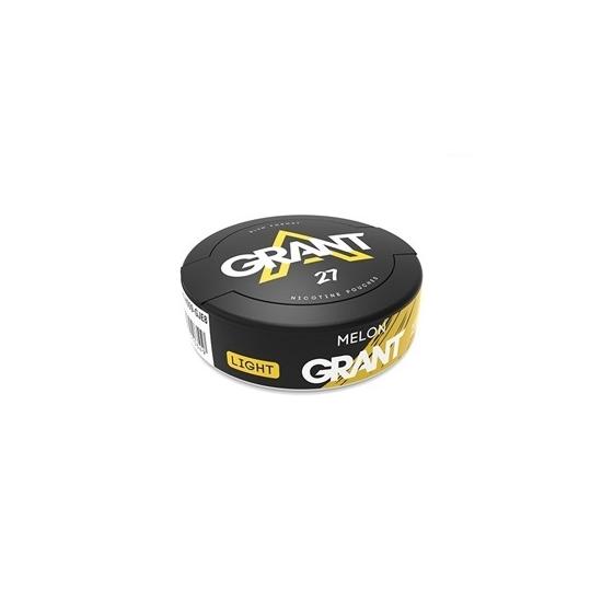 Grant Snus Nicotine Pouches Melon Light 16mg/g