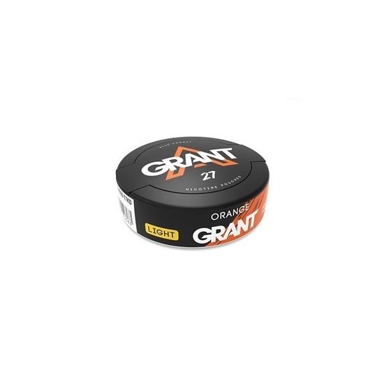 Grant Snus Nicotine Pouches Orange Light 16mg/g