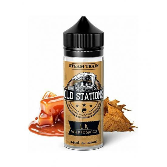 Steam Train Old Stations LA Wild Tobacco 24ml/120ml 