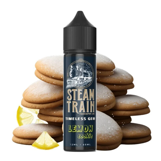 Steam Train Timekeeper Line Lemon Cookie Timeless Gem 12ml/60ml