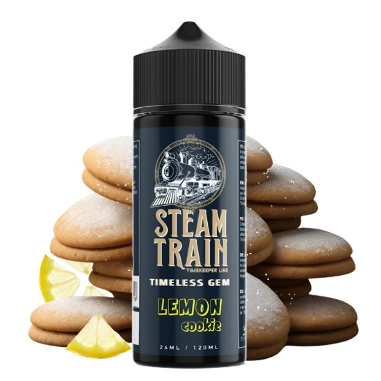 Steam Train Timekeeper Line Lemon Cookie Timeless Gem 24ml/120ml