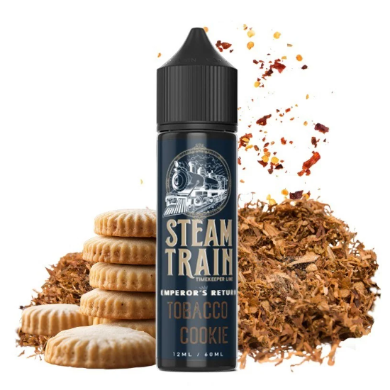 Steam Train Timekeeper Line Tobacco Cookie Emperor's Return 12ml/60ml