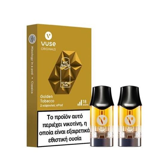 Vuse ePod Golden Tobacco 18mg