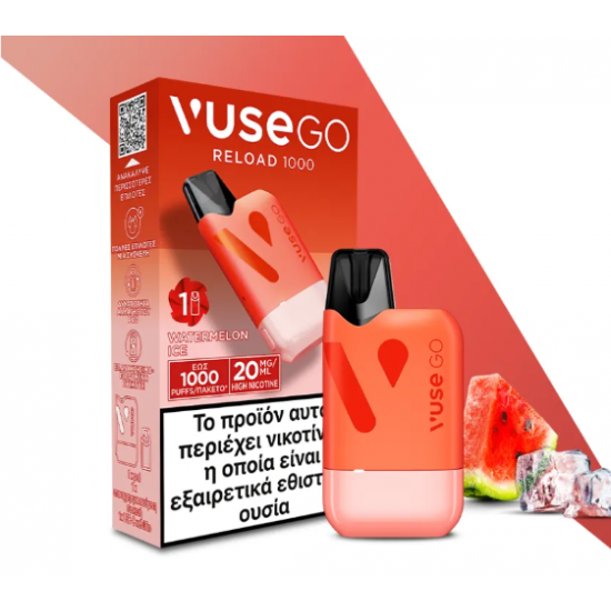 Vuse GO Reload 1000 Watermelon Ice 20mg